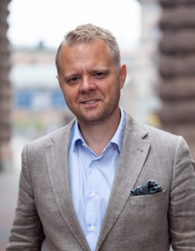 Portrait of Björn Fägersten