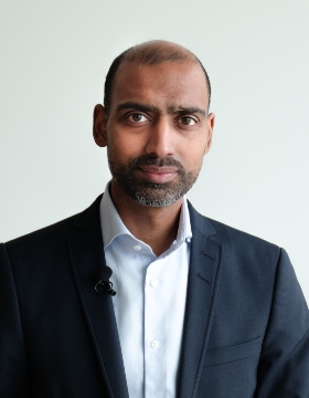 Portrait of Henrik Chetan Aspengren